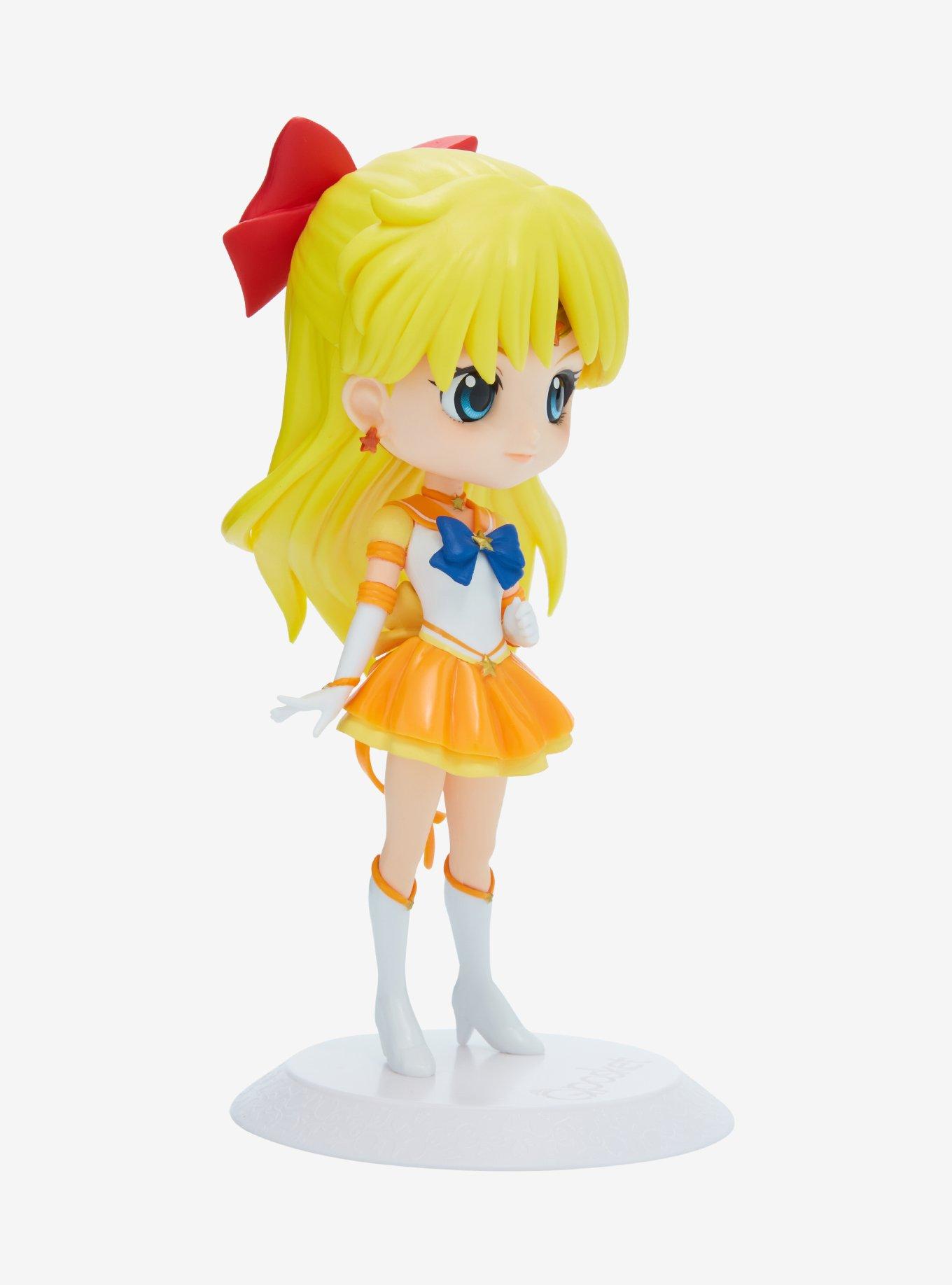 Banpresto Sailor Moon Cosmos Q Posket Eternal Sailor Venus Figure (Ver. B), , alternate