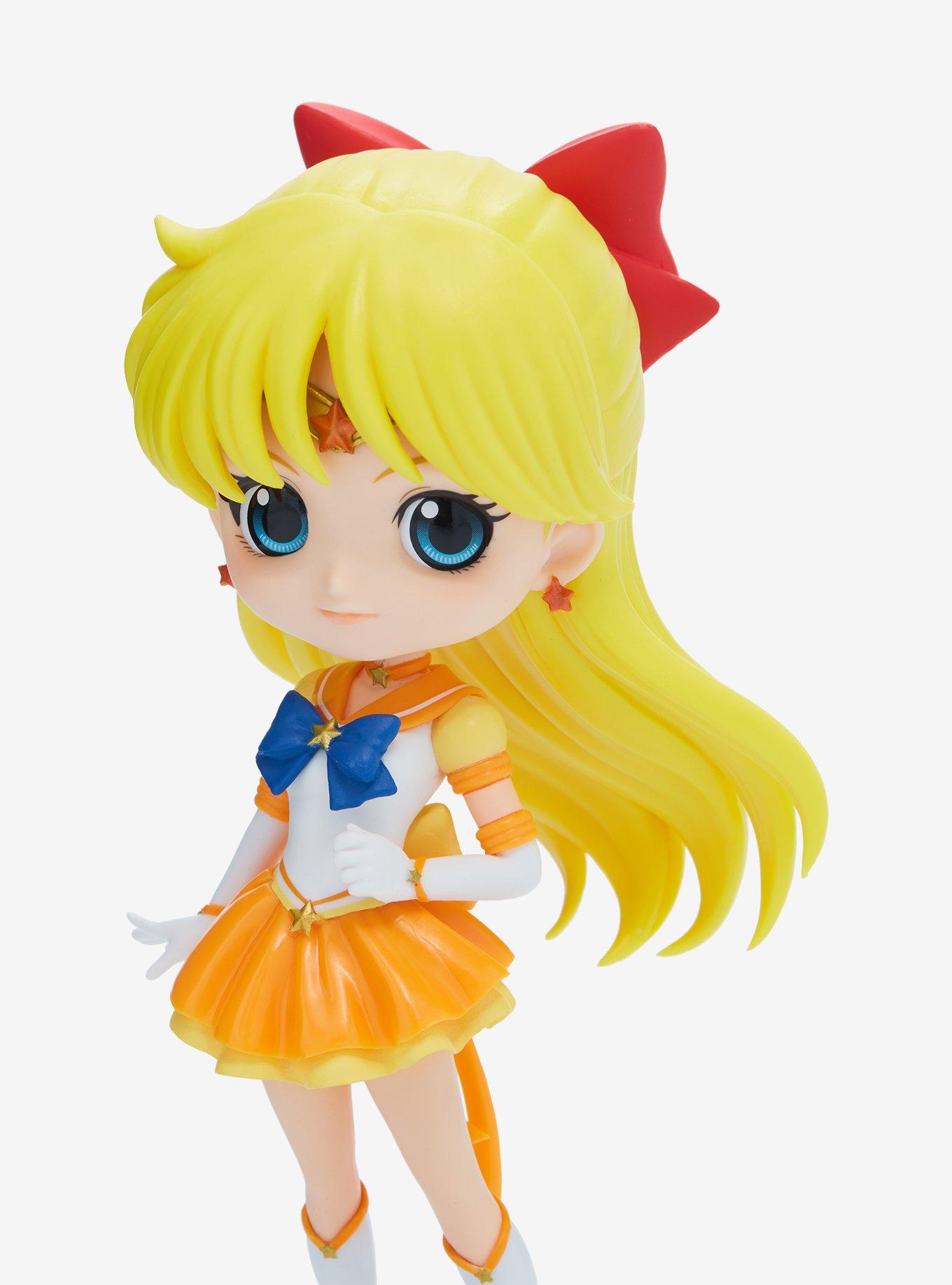 Banpresto Sailor Moon Cosmos Q Posket Eternal Sailor Venus Figure (Ver. B), , alternate