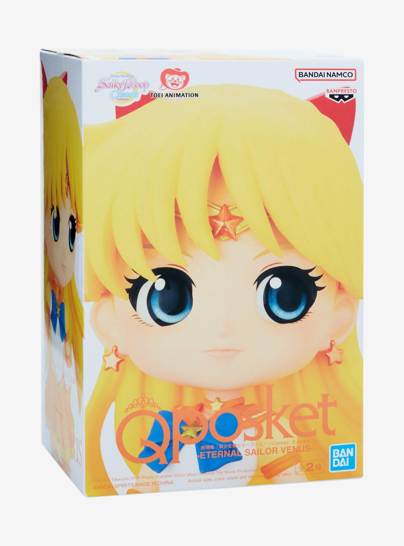 Banpresto Sailor Moon Cosmos Q Posket Eternal Sailor Venus Figure (Ver. B), , alternate