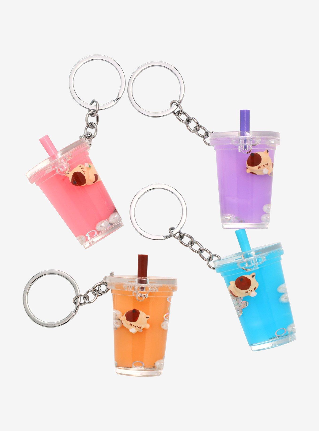 Floating Cat Boba Blind Bag Keychain, , alternate