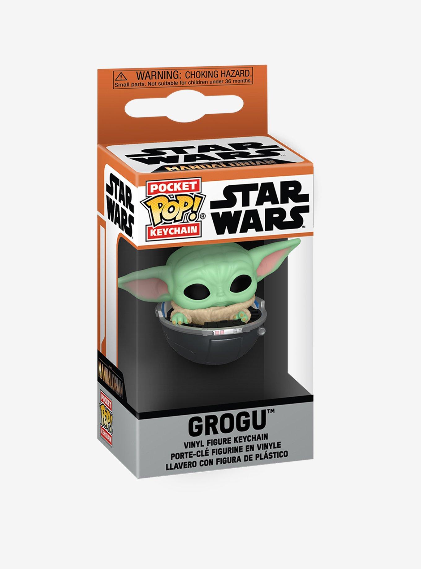 Funko Pocket Pop! Star Wars The Mandalorian Grogu Vinyl Keychain, , alternate