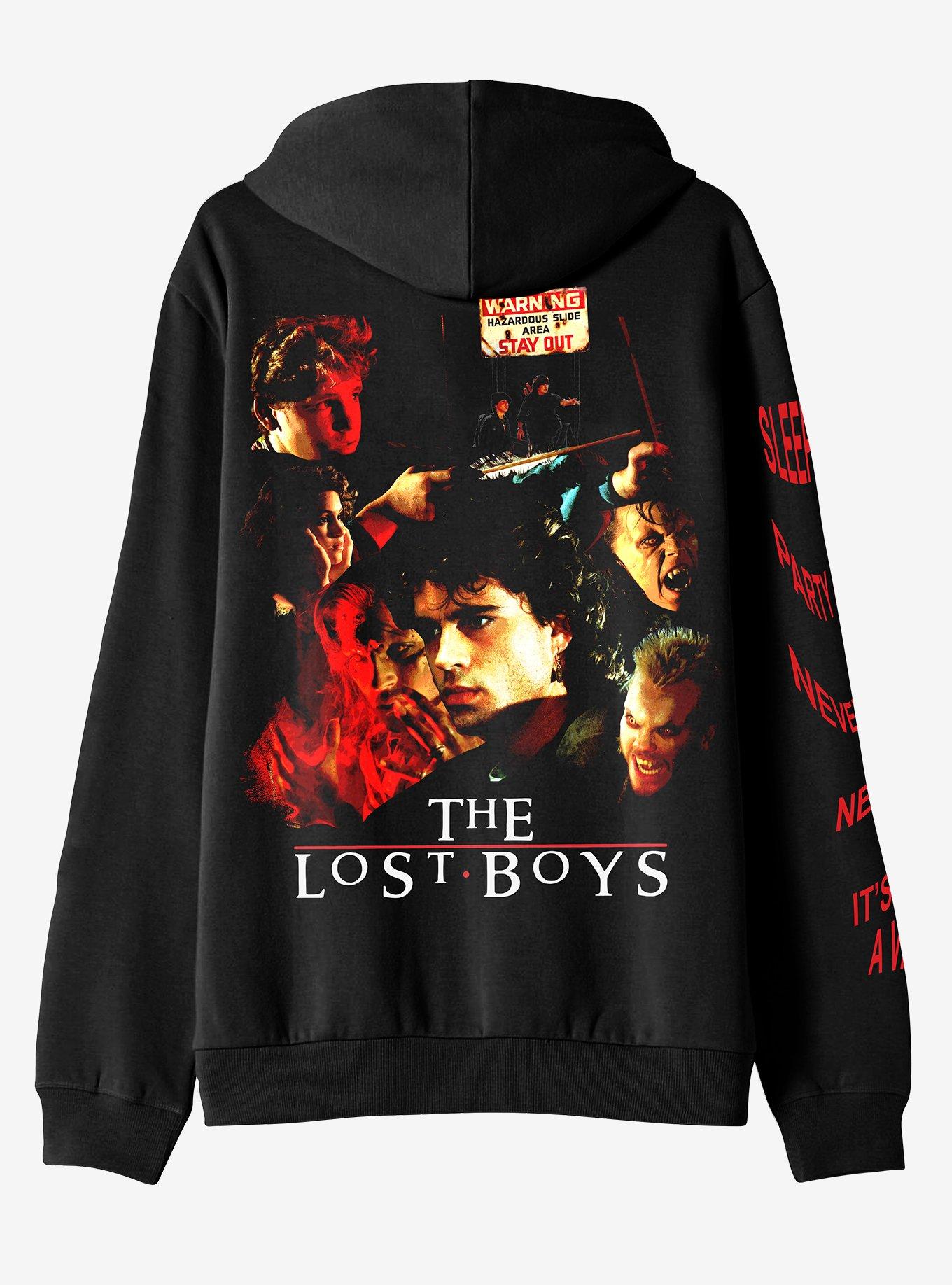 The Lost Boys Zip-Up Hoodie, BLACK, alternate