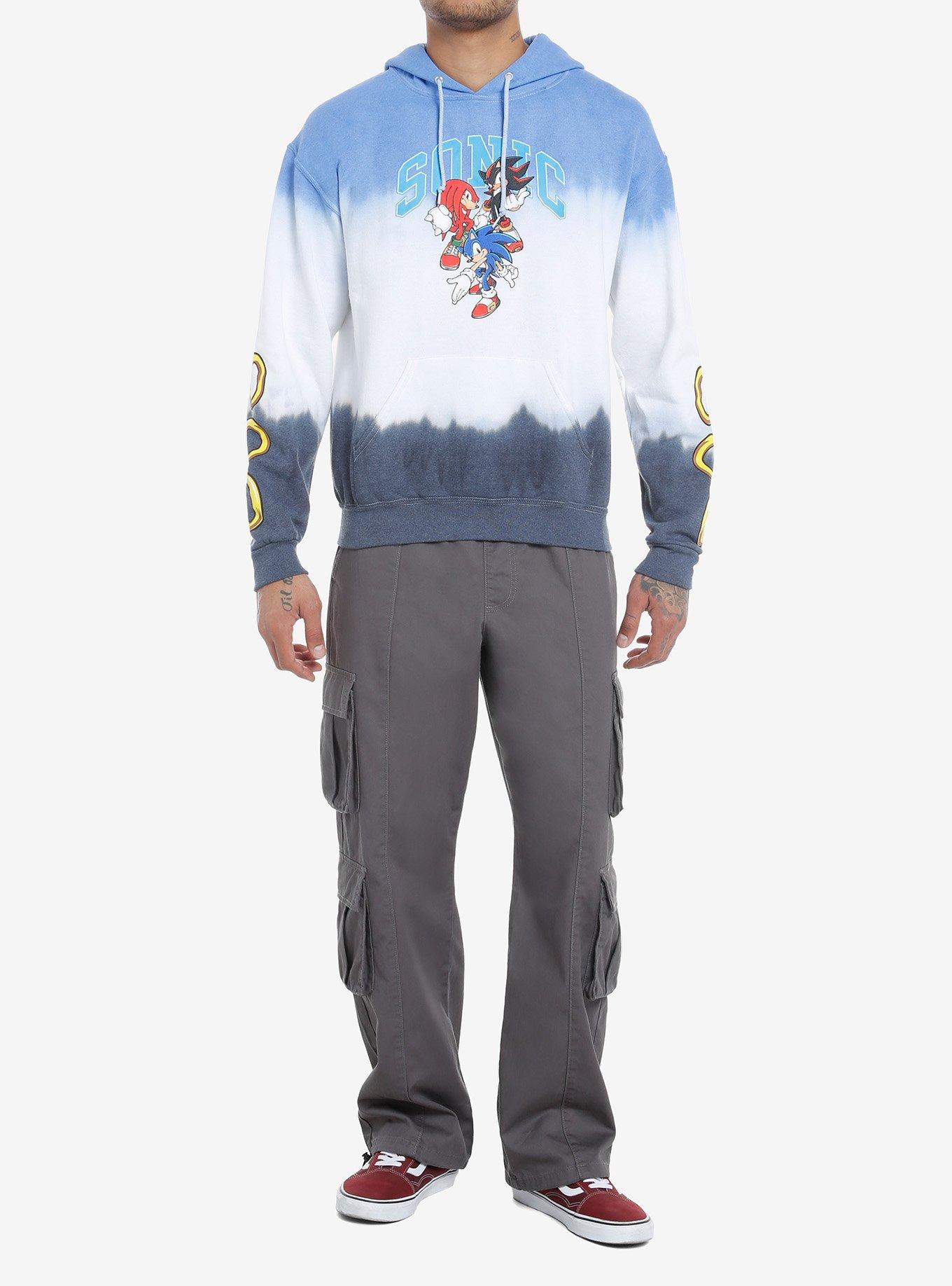 Sonic The Hedgehog Trio Tie-Dye Hoodie, MULTI, alternate