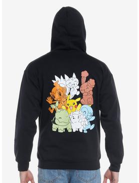 Pokemon Pikachu Group Hoodie, , hi-res