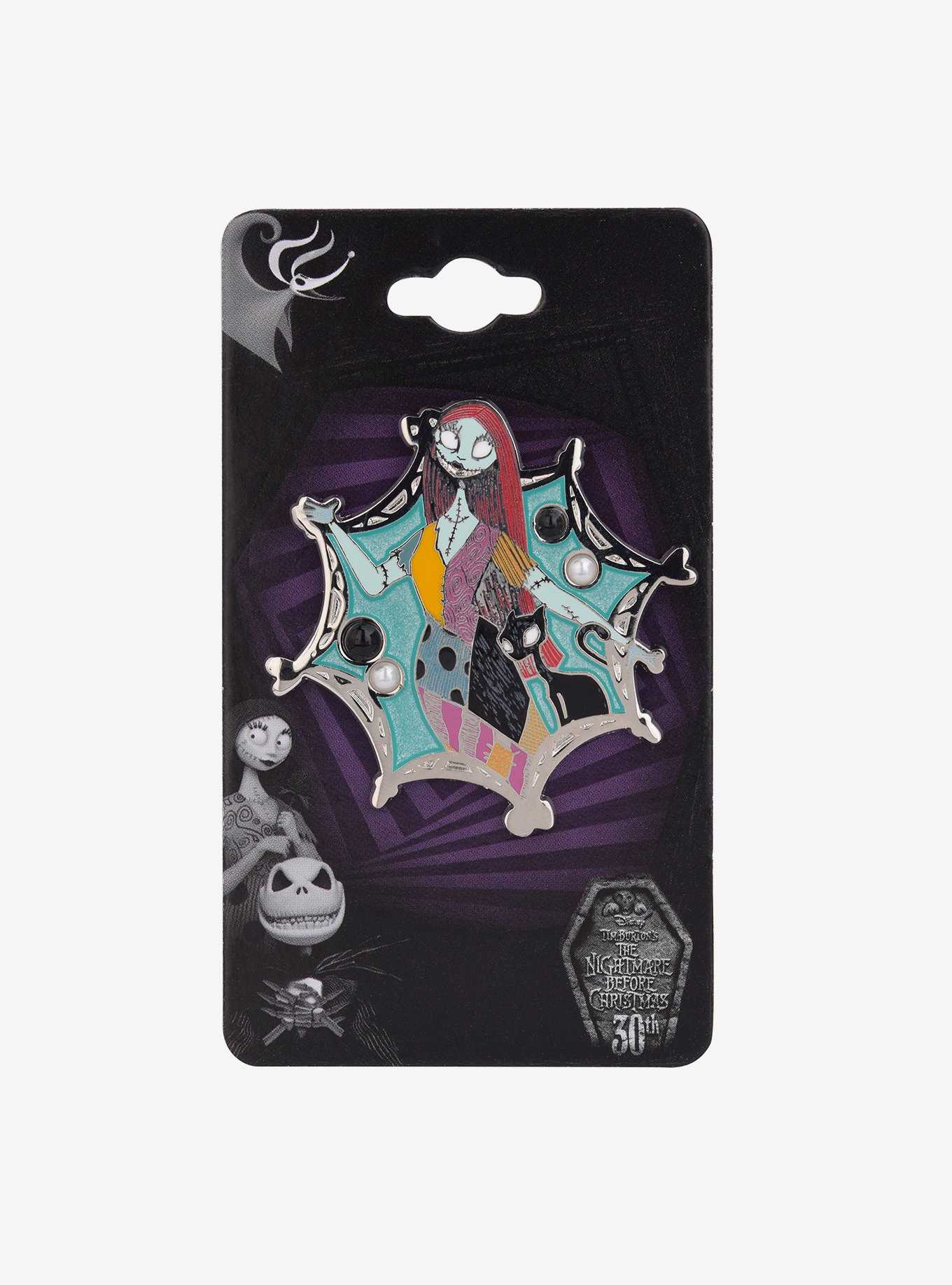 Disney The Nightmare Before Christmas Sally Pearl Enamel Pin - BoxLunch Exclusive, , hi-res