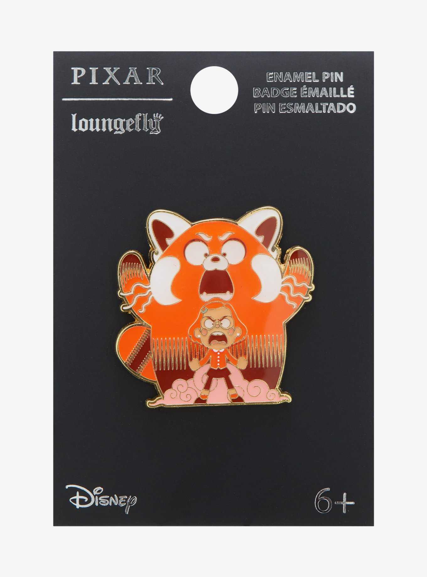 Loungefly Disney Pixar Turning Red Angry Mei Enamel Pin - BoxLunch Exclusive, , hi-res