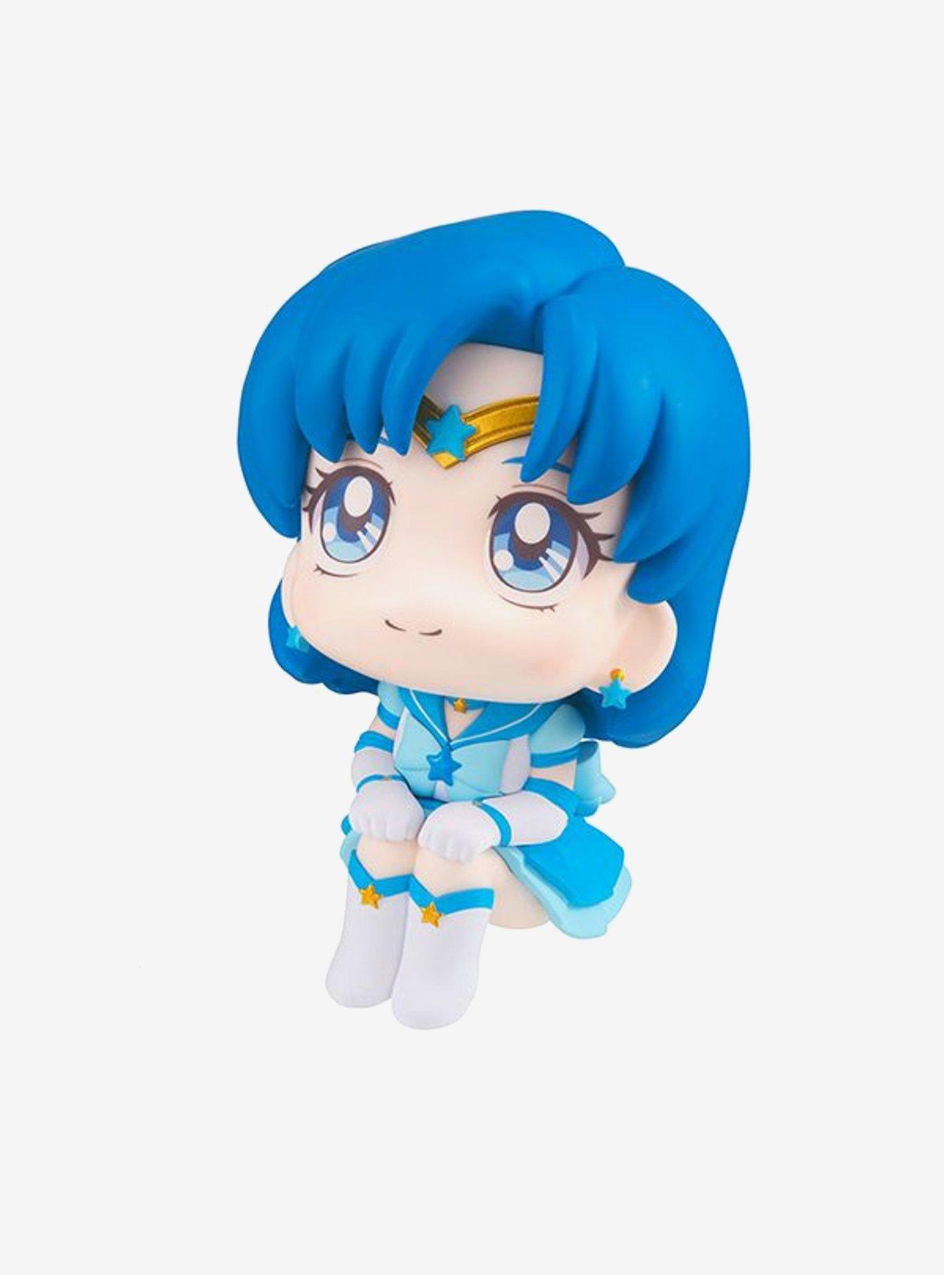 Megahouse Sailor Moon Cosmos Look Up Series Eternal Sailor Mercury Figure, , hi-res