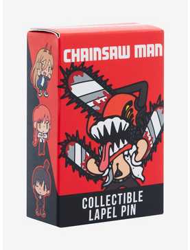 Chainsaw Man Chibi Characters Blind Box Enamel Pin, , hi-res