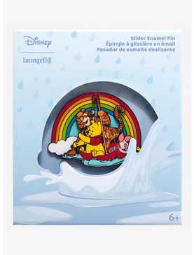 Loungefly Disney Winnie The Pooh Rainy Day 3 Inch Sliding Enamel Pin, , hi-res
