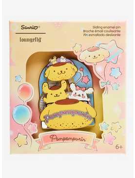 Loungefly Pompompurin And Friends Carnival Sliding 3 Inch Enamel Pin, , hi-res