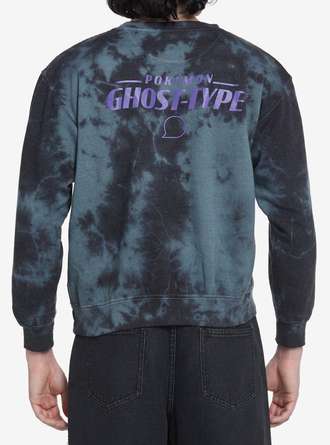 Pokemon Gastly Evolution Tie-Dye Sweatshirt, MULTI, alternate