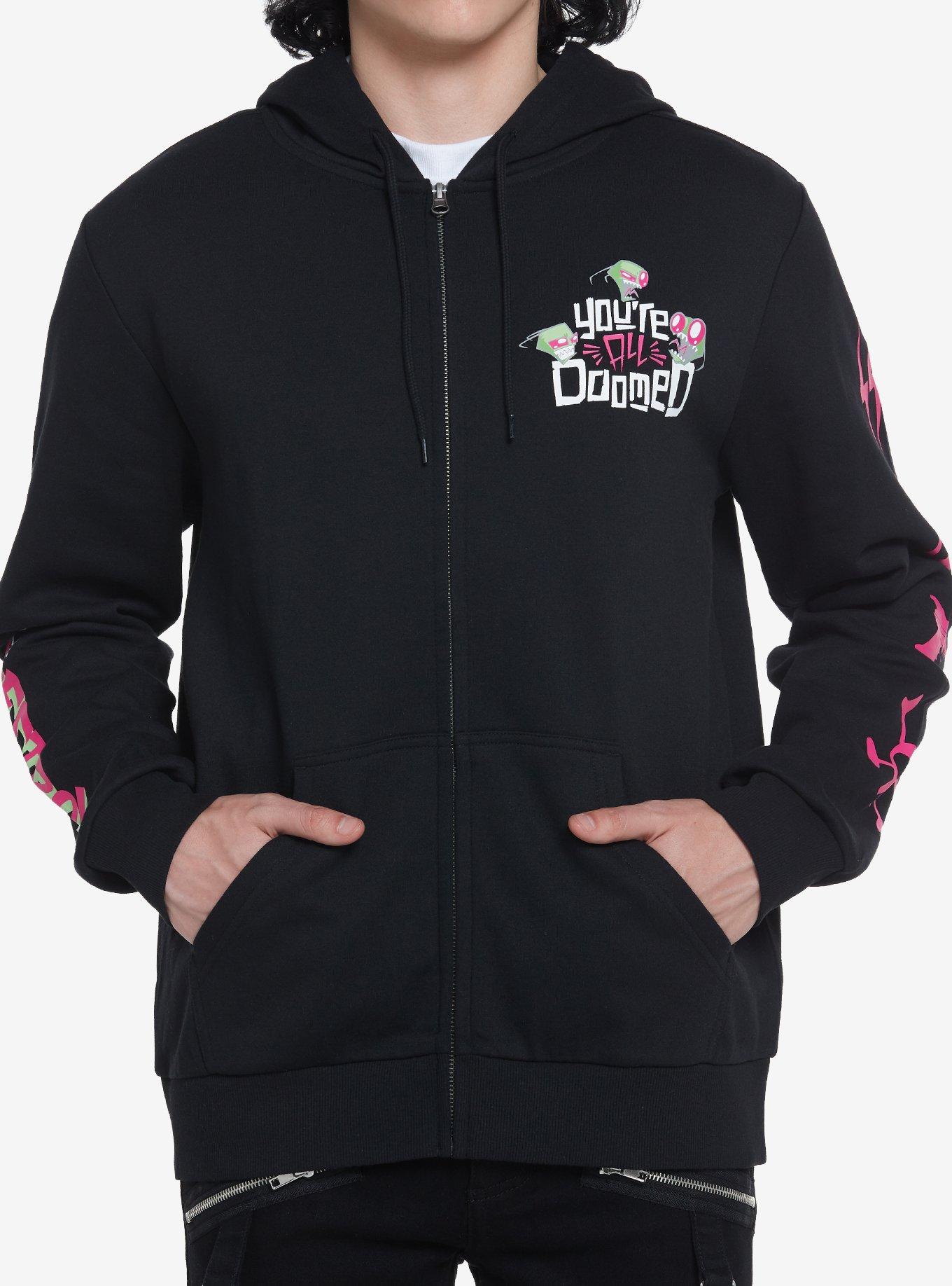 Invader Zim Doom Collage Hoodie | Hot Topic