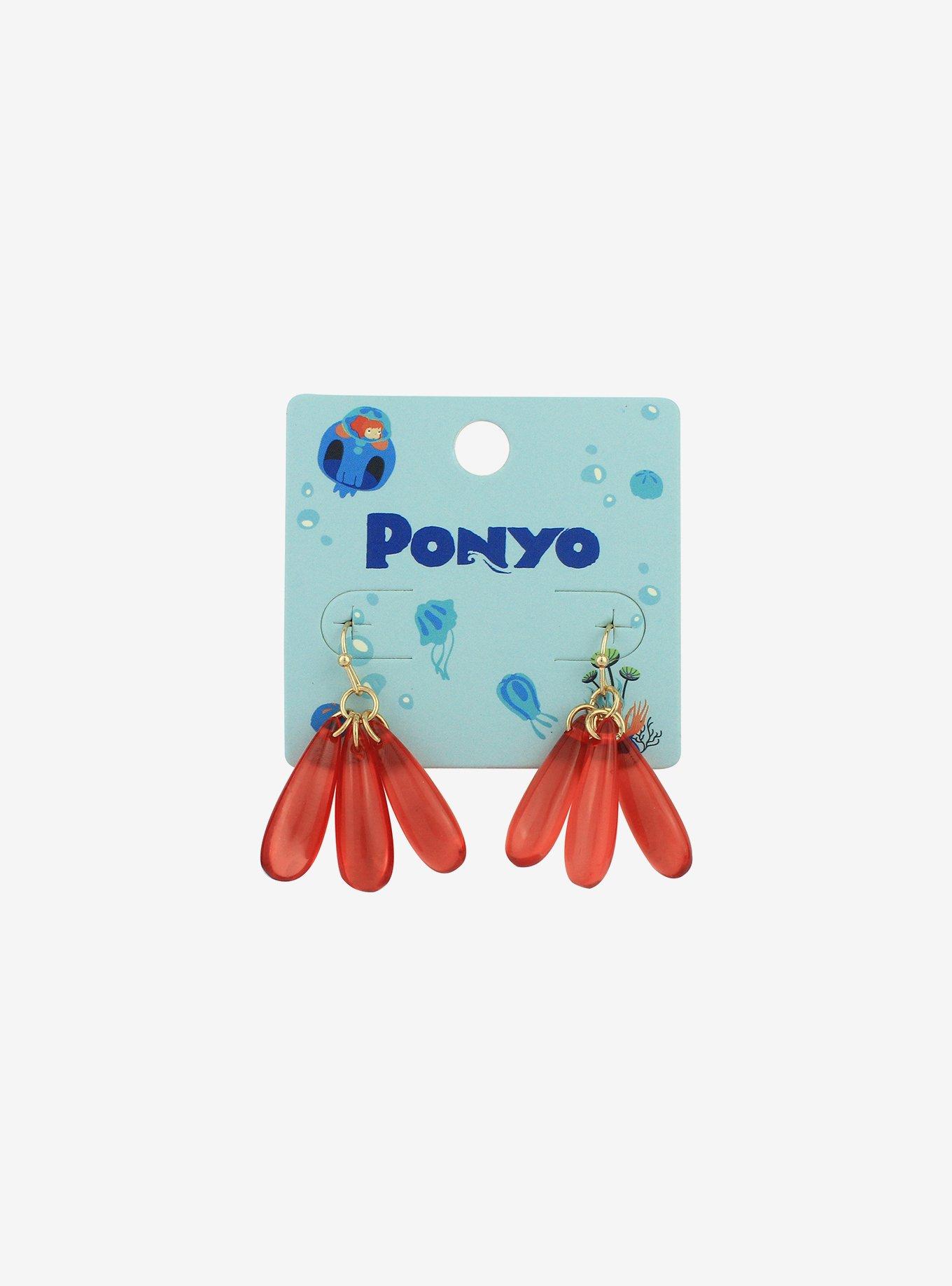 Studio Ghibli Ponyo Granmamare Replica Earrings, , alternate