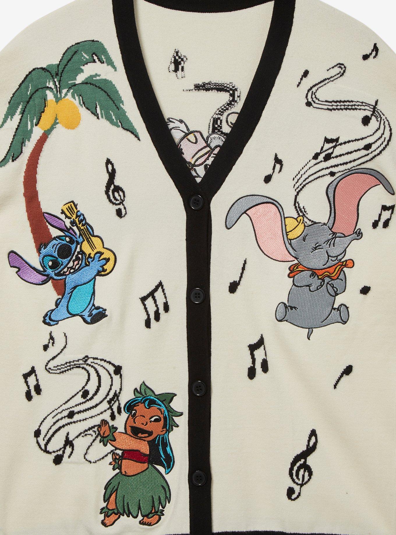 Disney 100 Musical Characters Cardigan - BoxLunch Exclusive, , hi-res