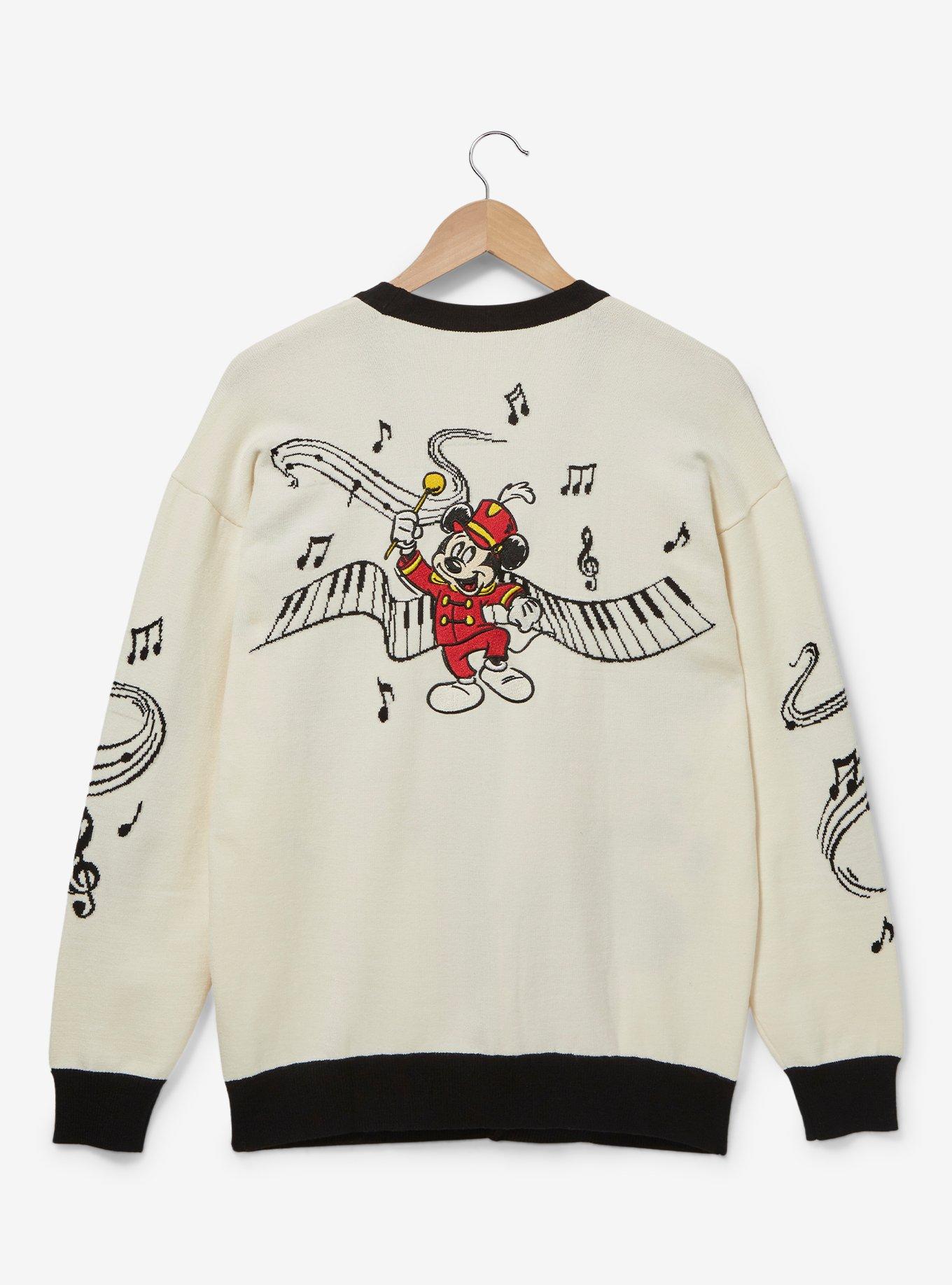 Disney 100 Musical Characters Plus Size Cardigan - BoxLunch Exclusive, OFF WHITE, alternate