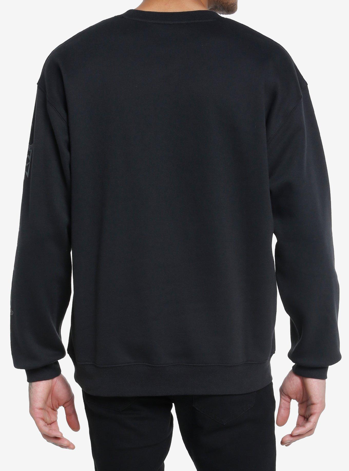 Vampire Freaks Plague Doctor Sweatshirt, BLACK, alternate