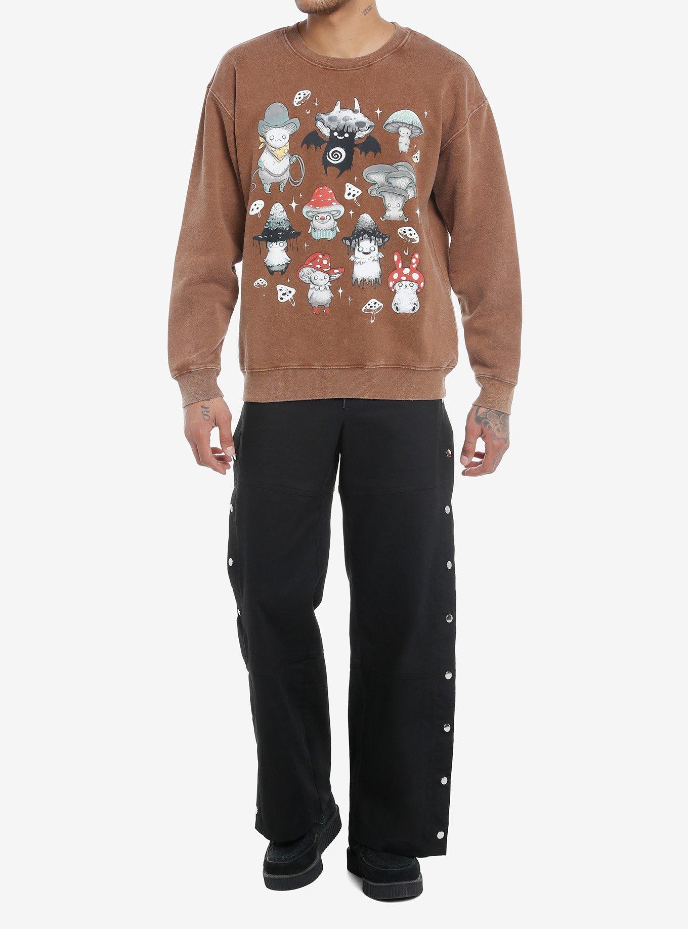 Mushroom Creatures Sweatshirt By Guild Of Calamity, MULTI, alternate