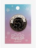 Black Cat Enamel Pin By Bright Bat Design, , alternate