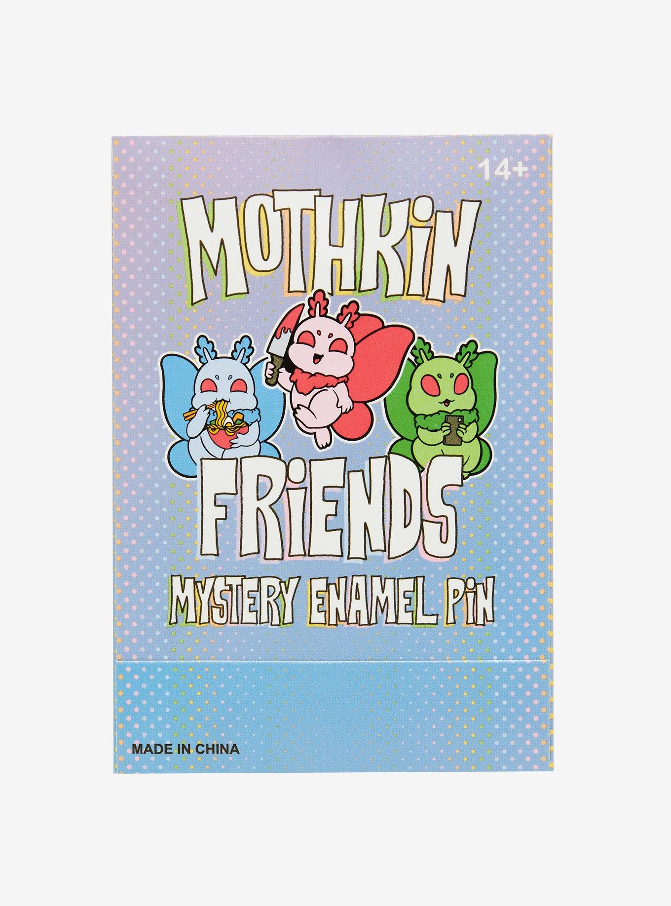 Mothkin Friends Blind Box Enamel Pin, , alternate