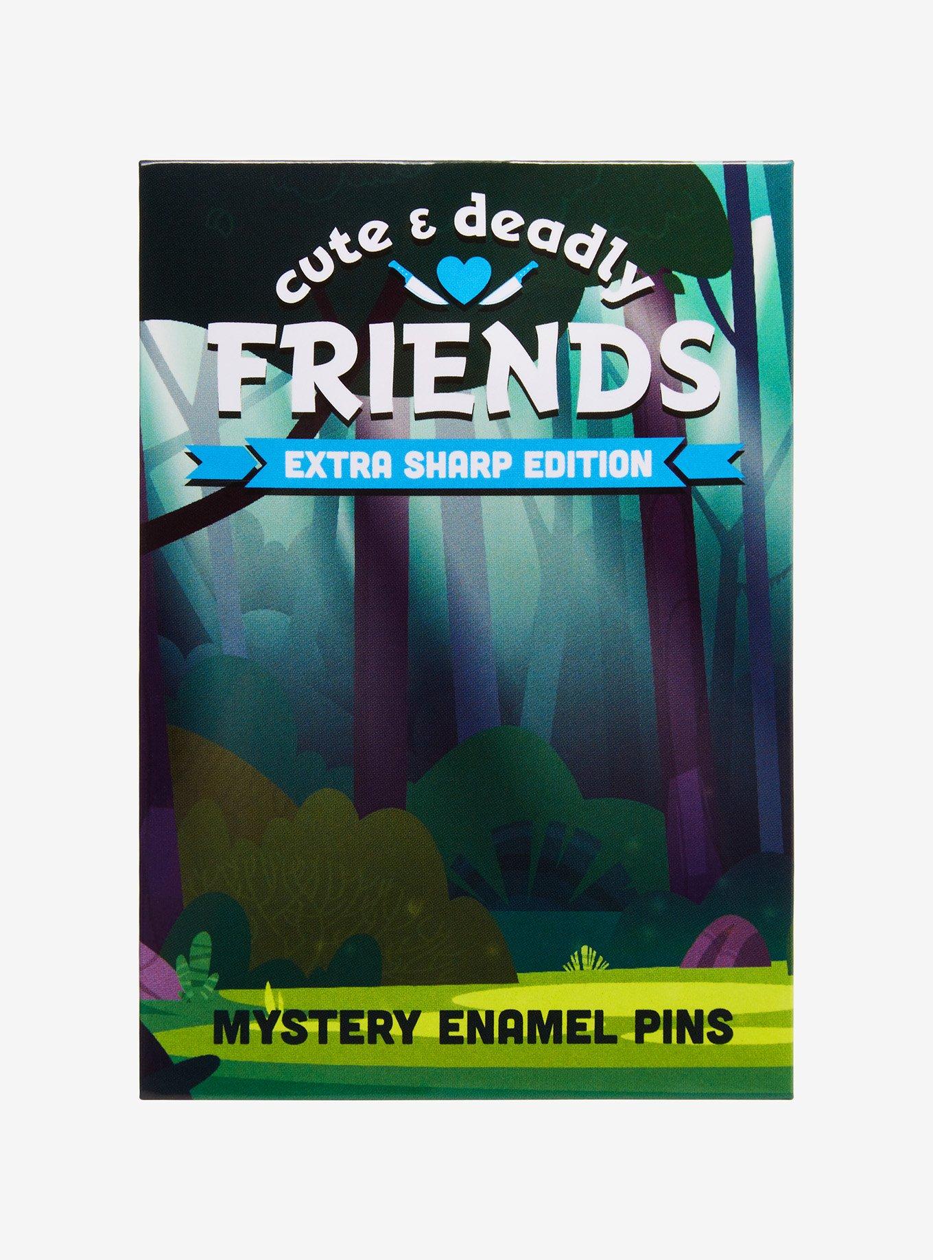 Cute & Deadly Animals Knife Blind Box Enamel Pin, , hi-res