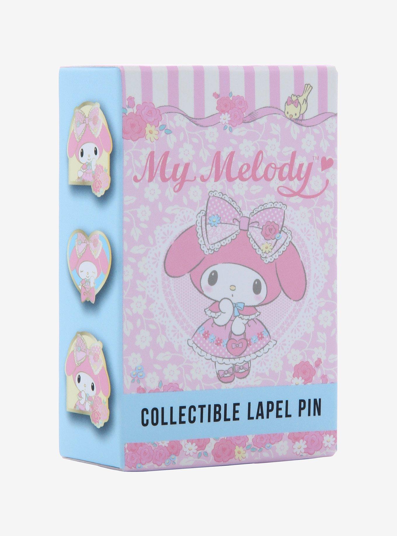 My Melody Bows & Flowers Blind Box Enamel Pin, , alternate