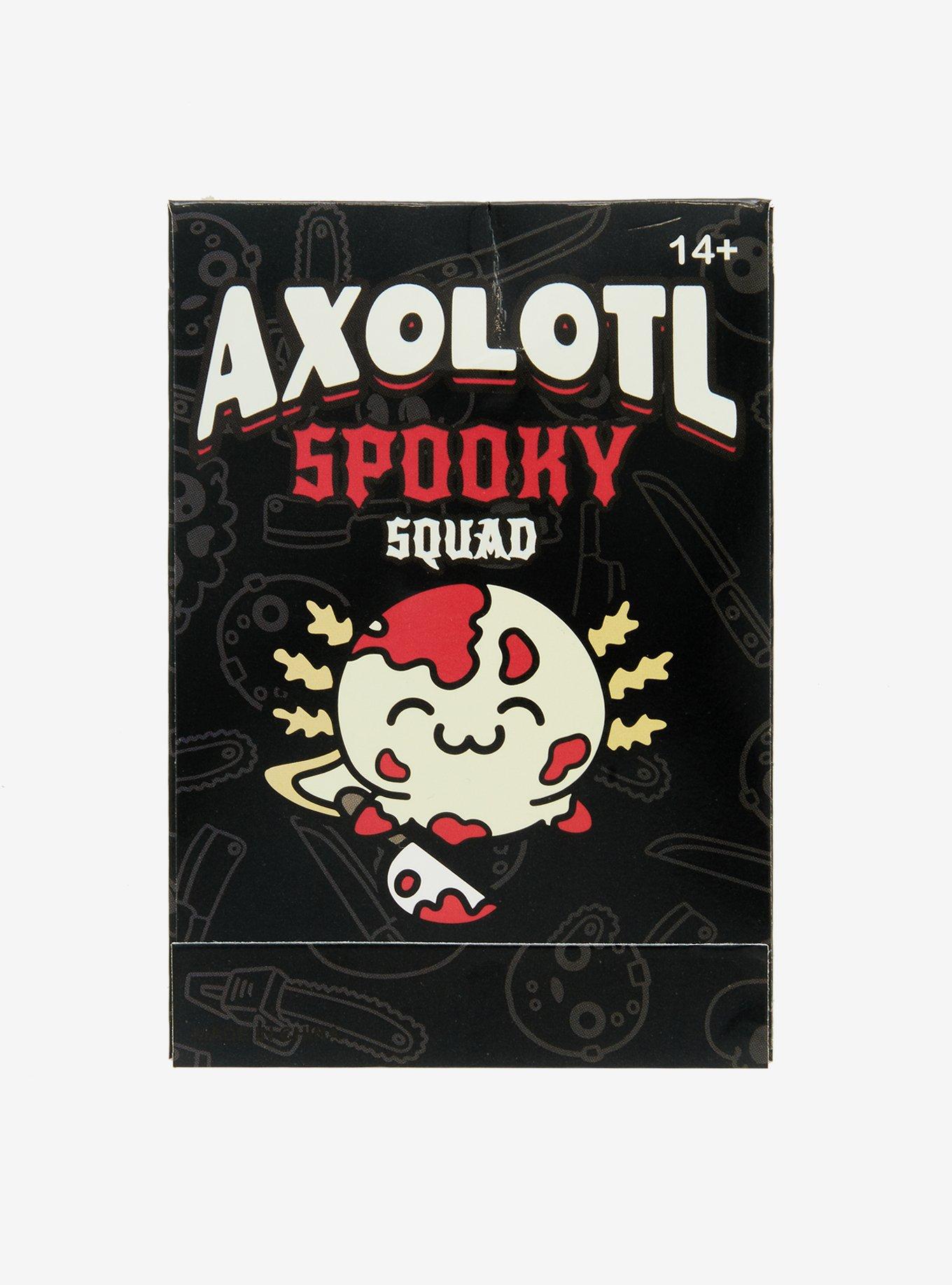 Axolotl Horror Blind Bag Enamel Pin, , alternate