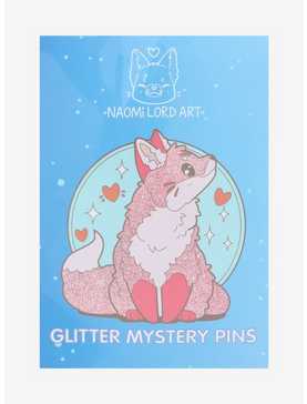 Glitter Fox Blind Box Enamel Pin By Naomi Lord Art, , hi-res