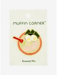 Muffin Corner Ramen Enamel Pin, , alternate