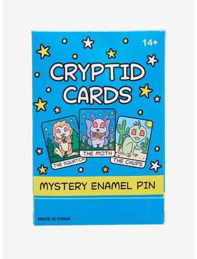 Cryptid Tarot Card Blind Box Enamel Pin, , hi-res