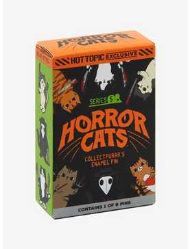 Horror Cats Series 5 Weapons Blind Box Enamel Pin Hot Topic Exclusive, , hi-res