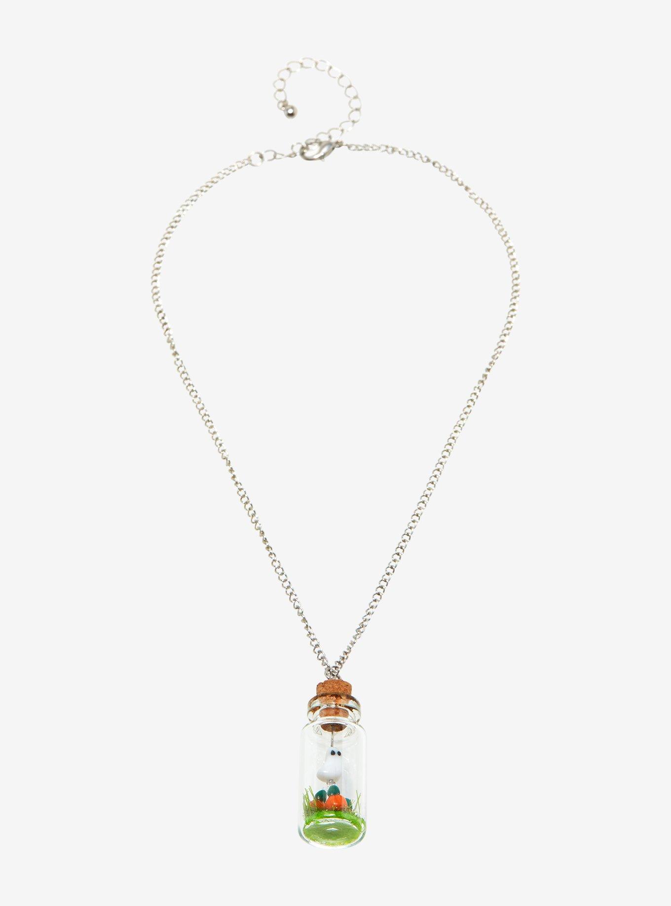 Ghost Jar Pendant Necklace, , alternate