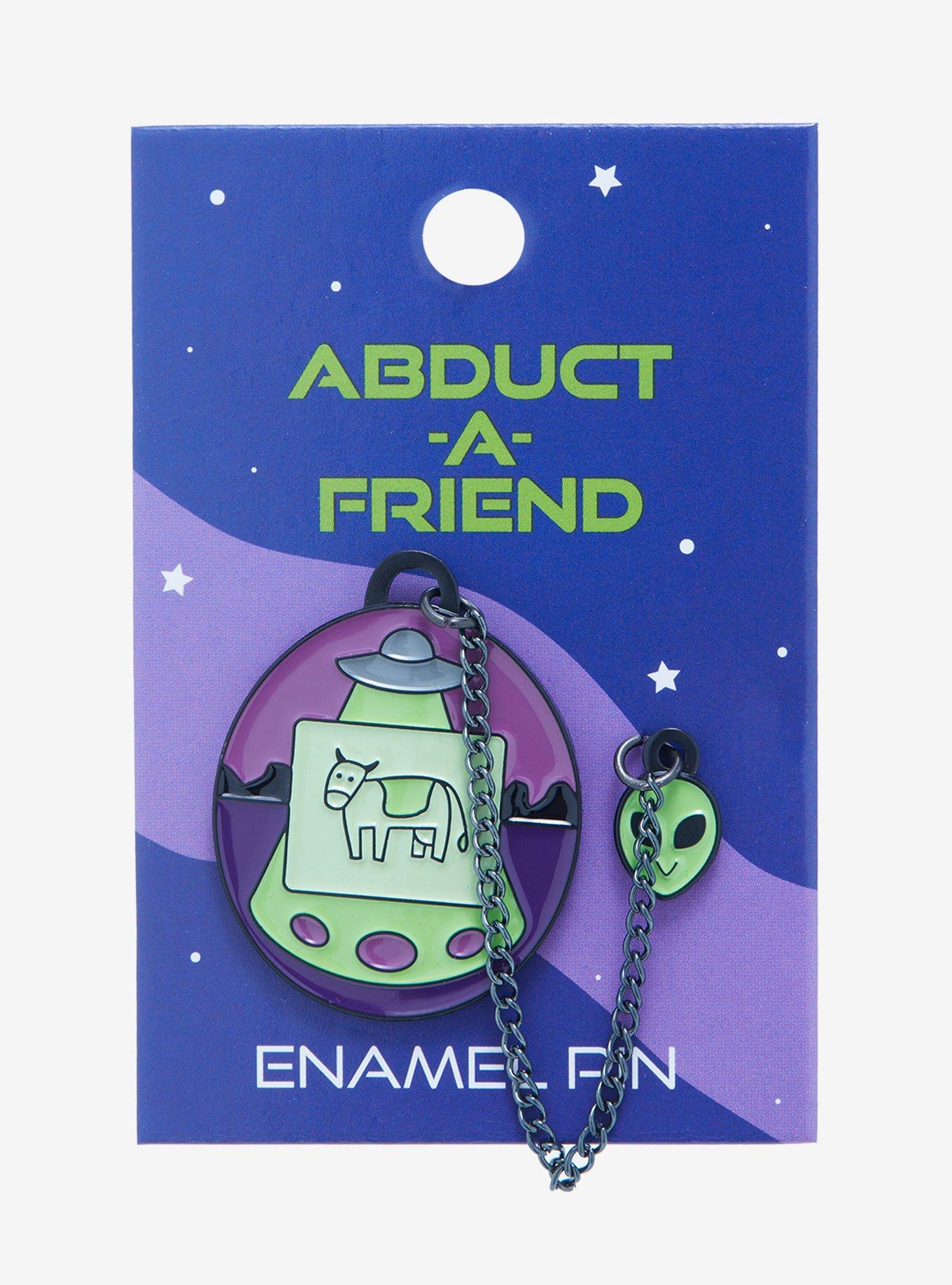 Alien Tech Game Chain Enamel Pin, , alternate