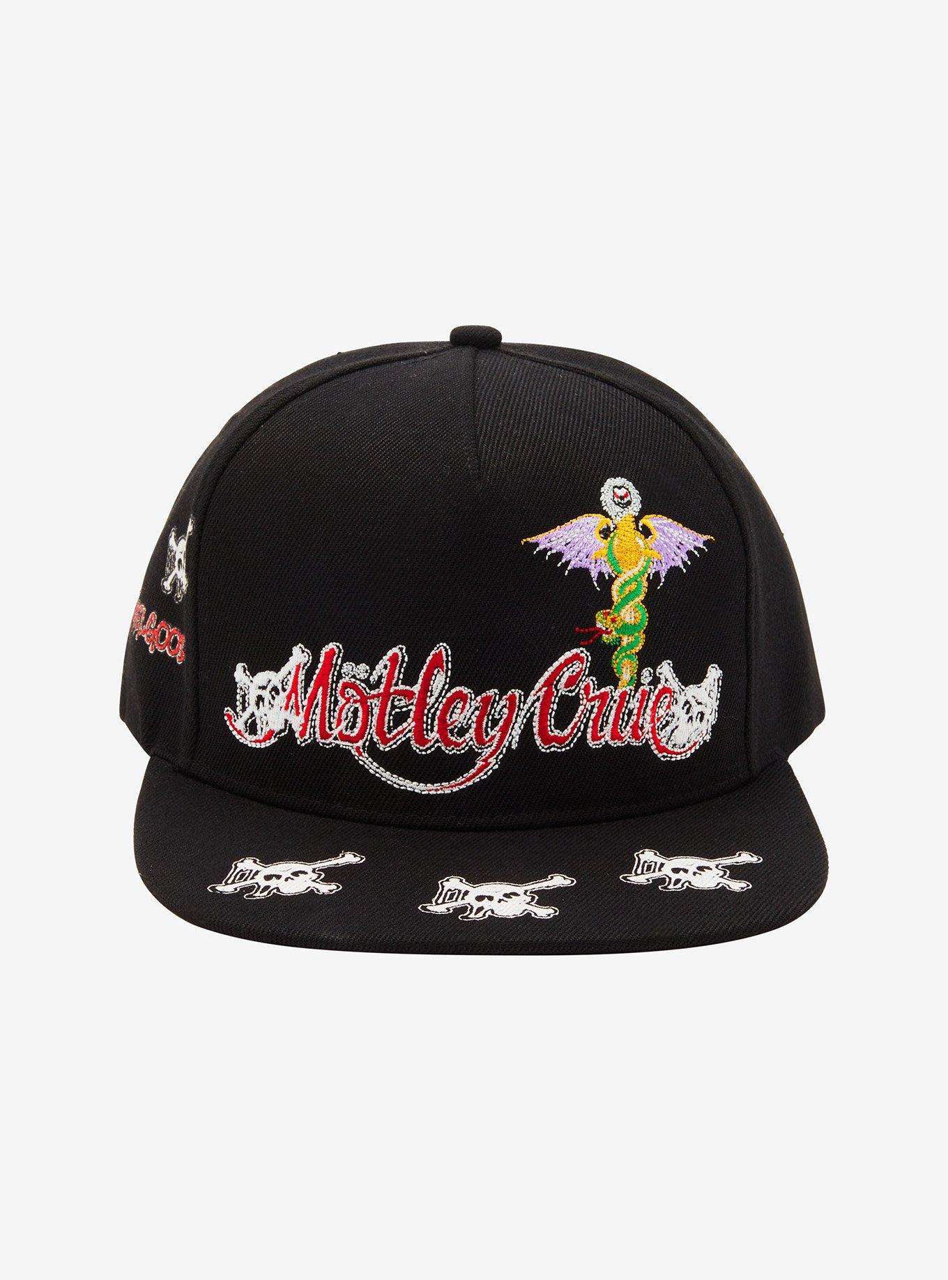 Motley Crue Icons Snapback Hat, , alternate