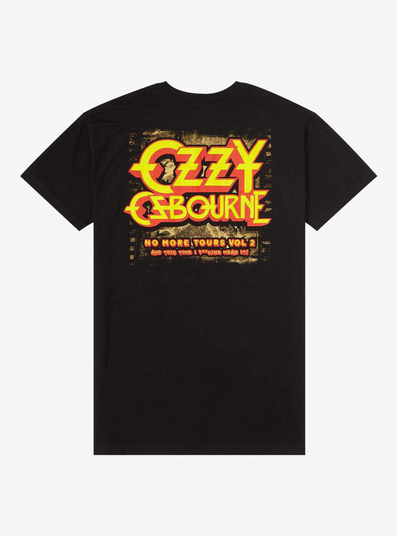 Ozzy Osbourne No More Tours T-Shirt, BLACK, alternate