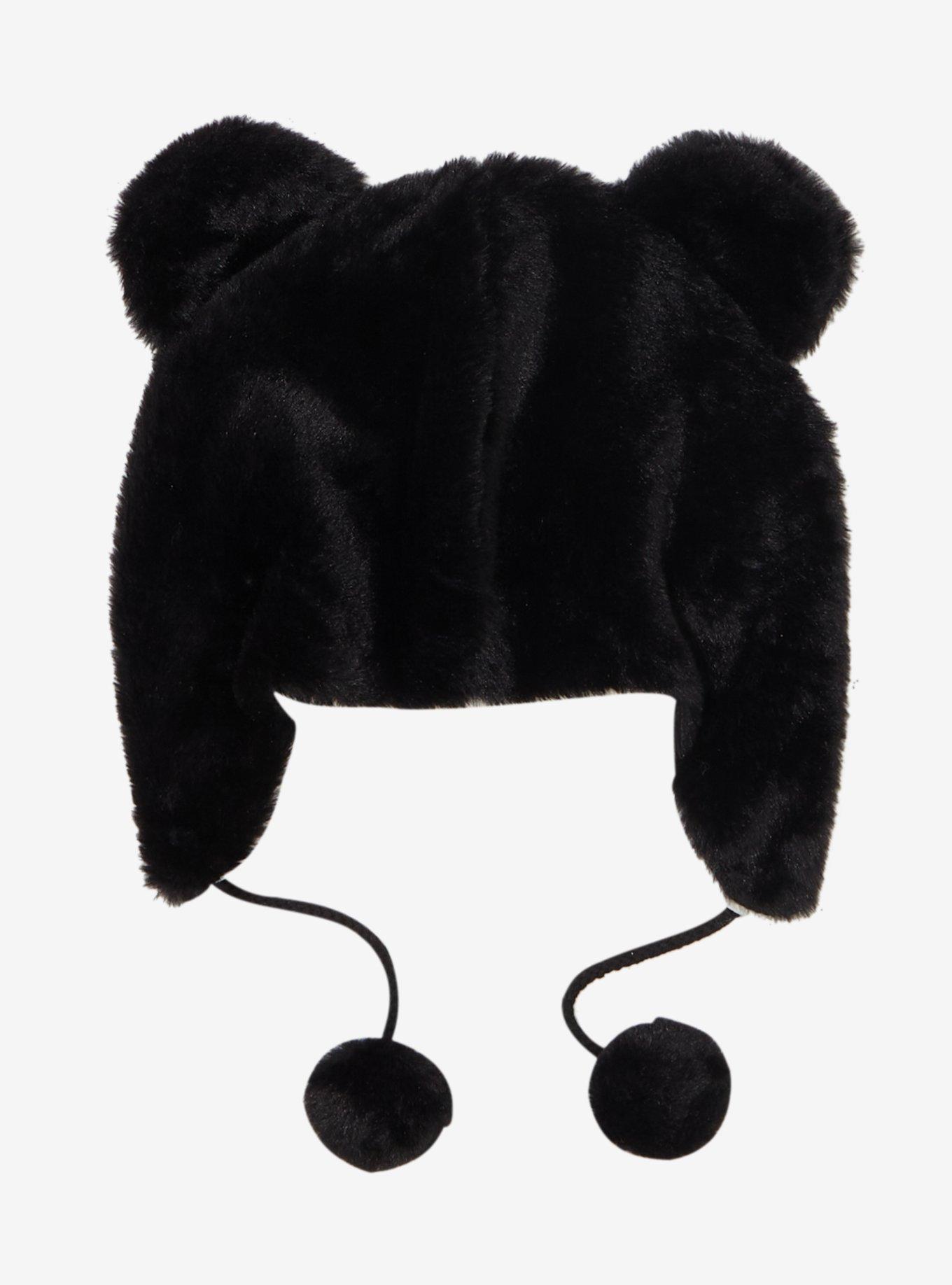 Panda Chibi Pom Tassel Beanie, , alternate