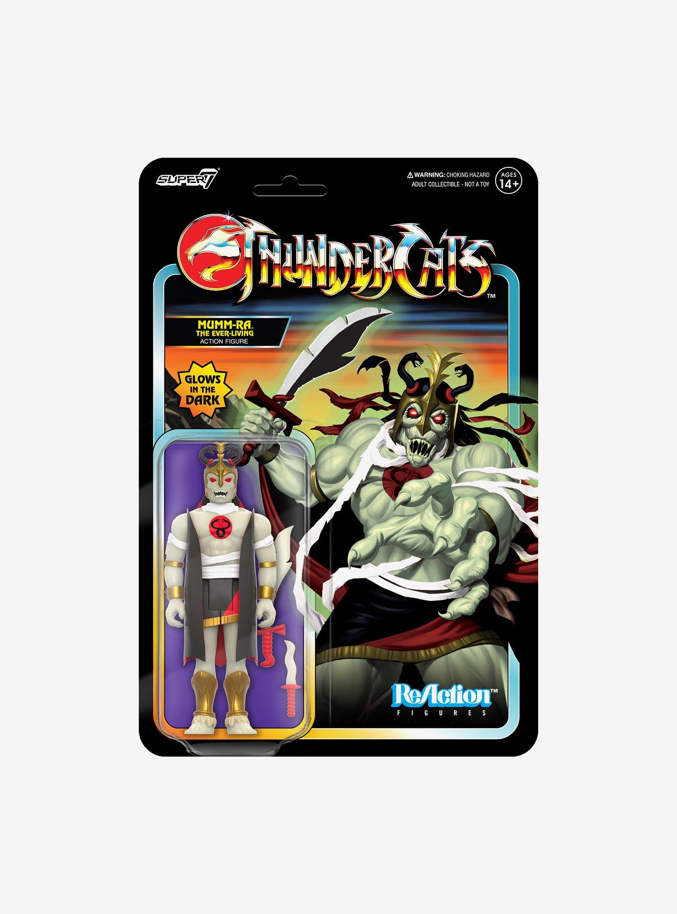 Super7 ThunderCats ReAction Mumm-Ra The Ever Living (Glow-in-the-Dark Ver.) Figure, , alternate