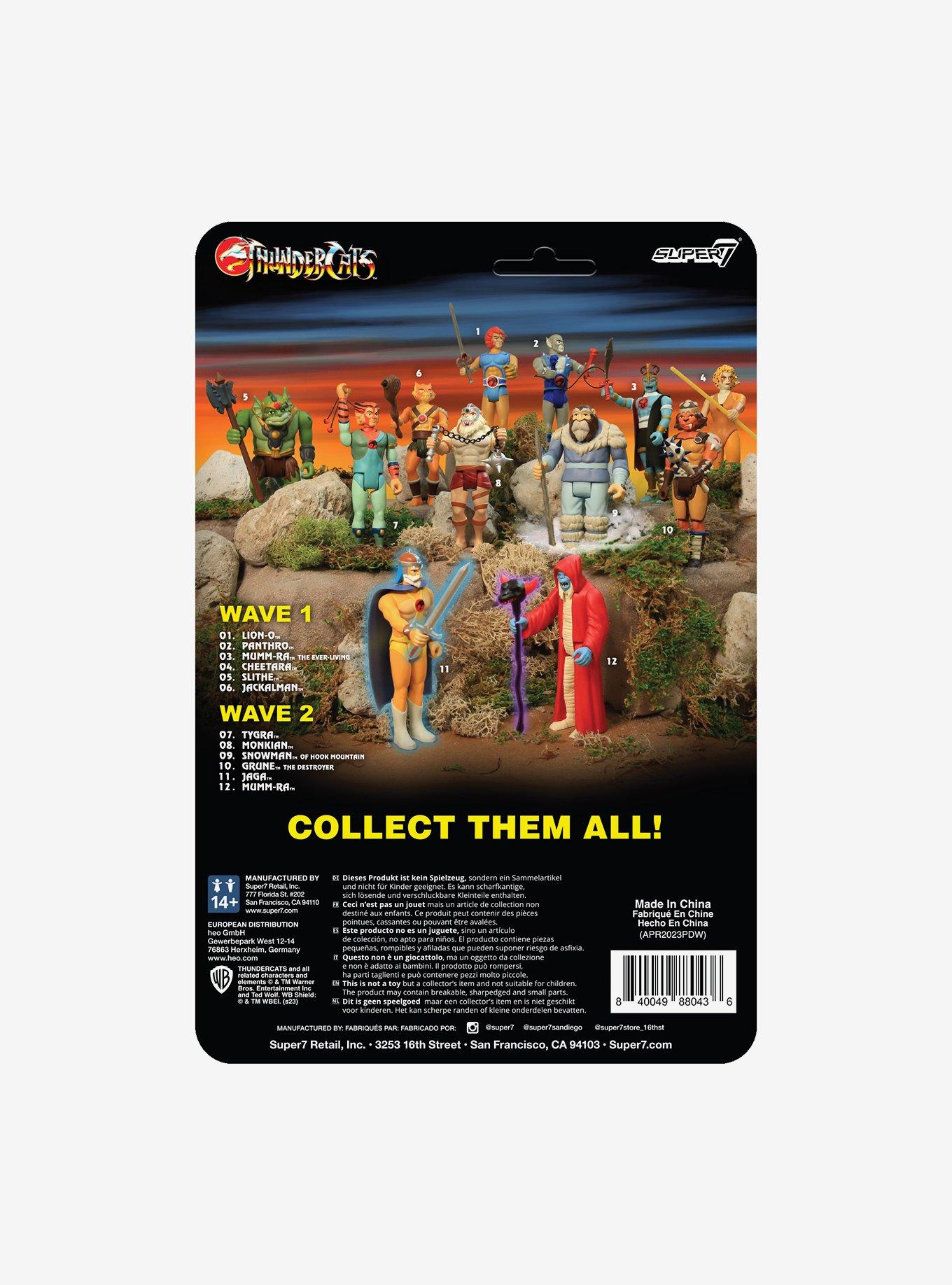 Super7 ThunderCats ReAction Mumm-Ra The Ever Living (Glow-in-the-Dark Ver.) Figure, , alternate