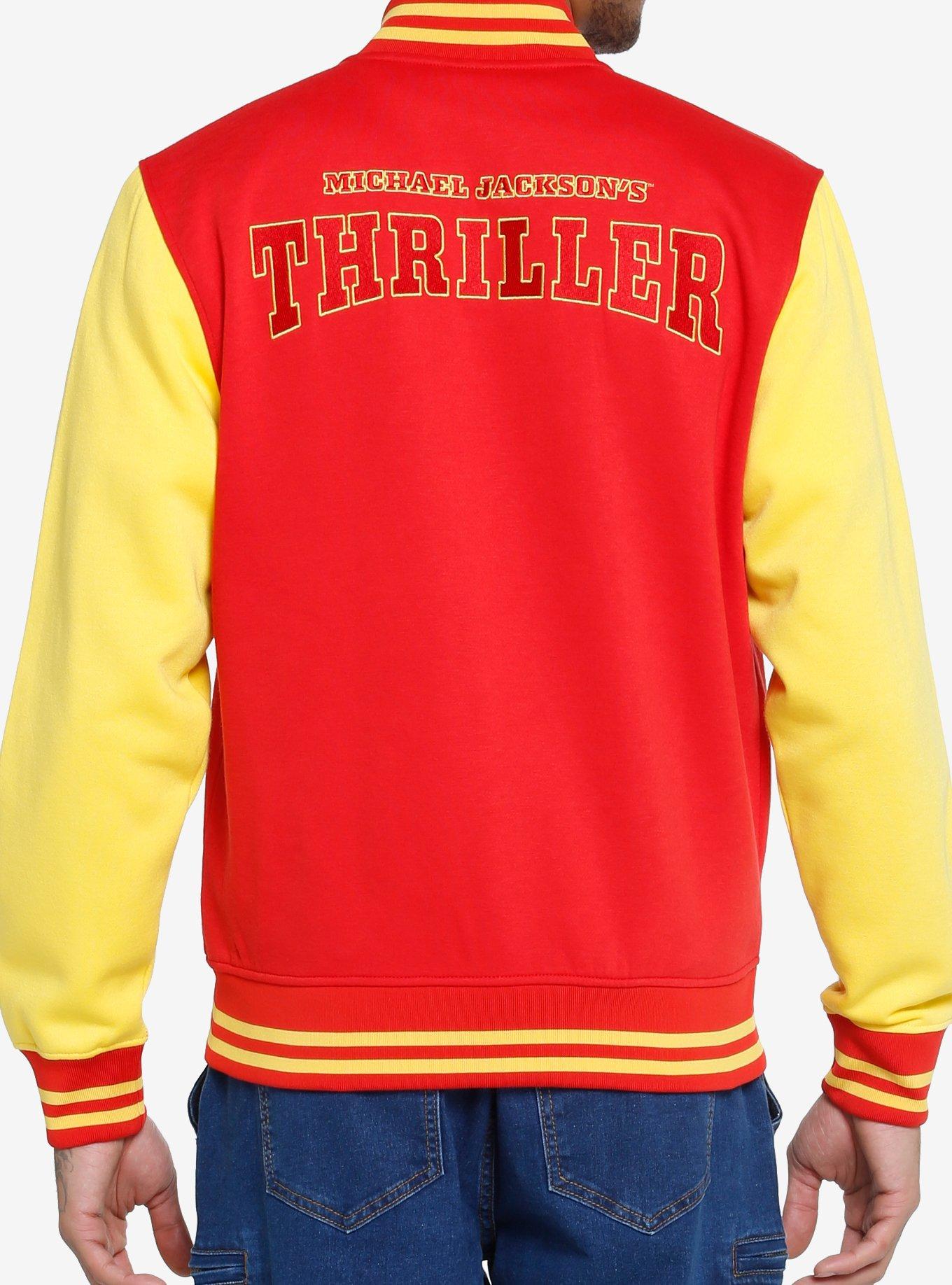 Thriller varsity outlet jacket