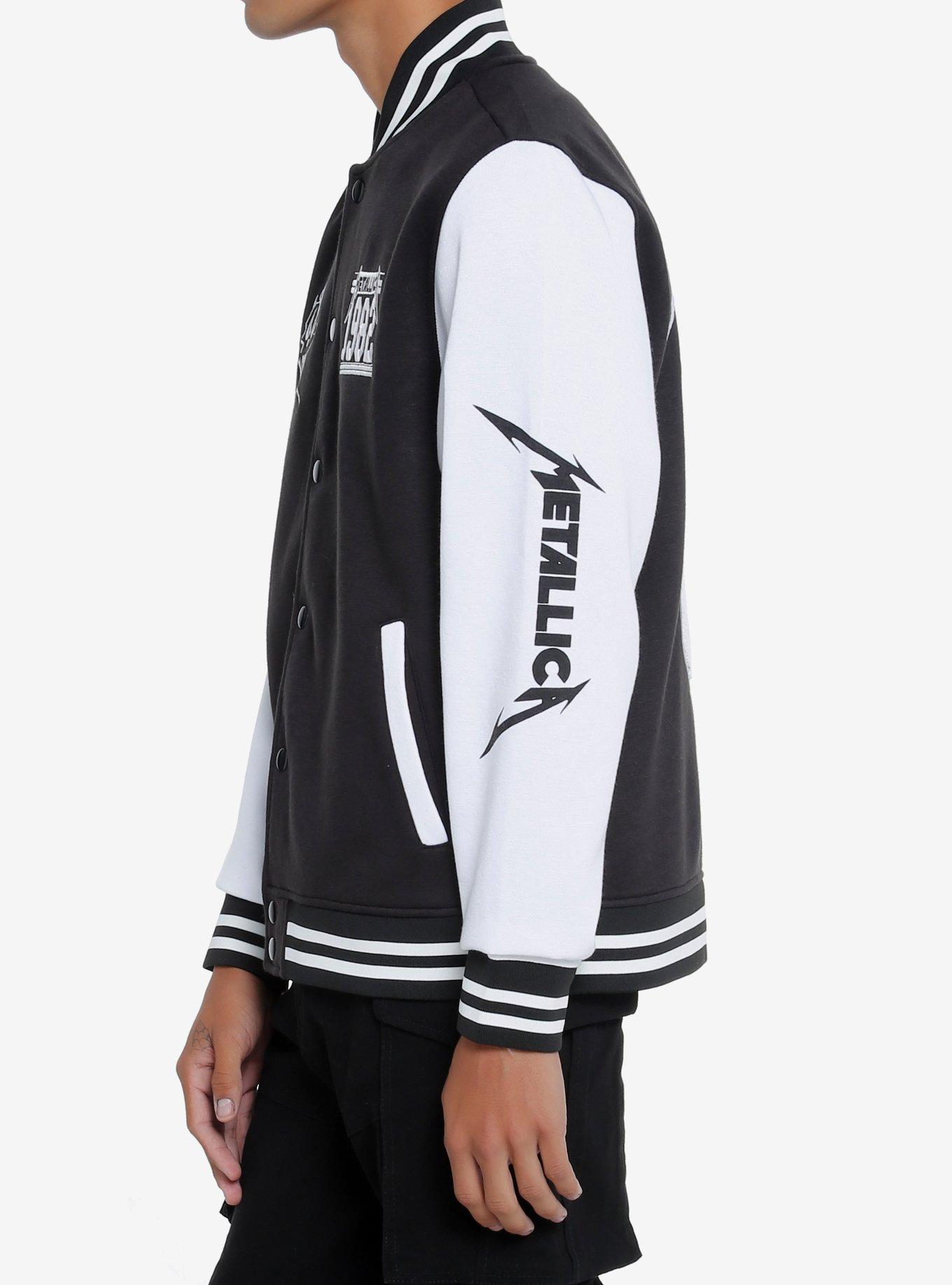 Metallica Icon Varsity Jacket, BLACK, alternate