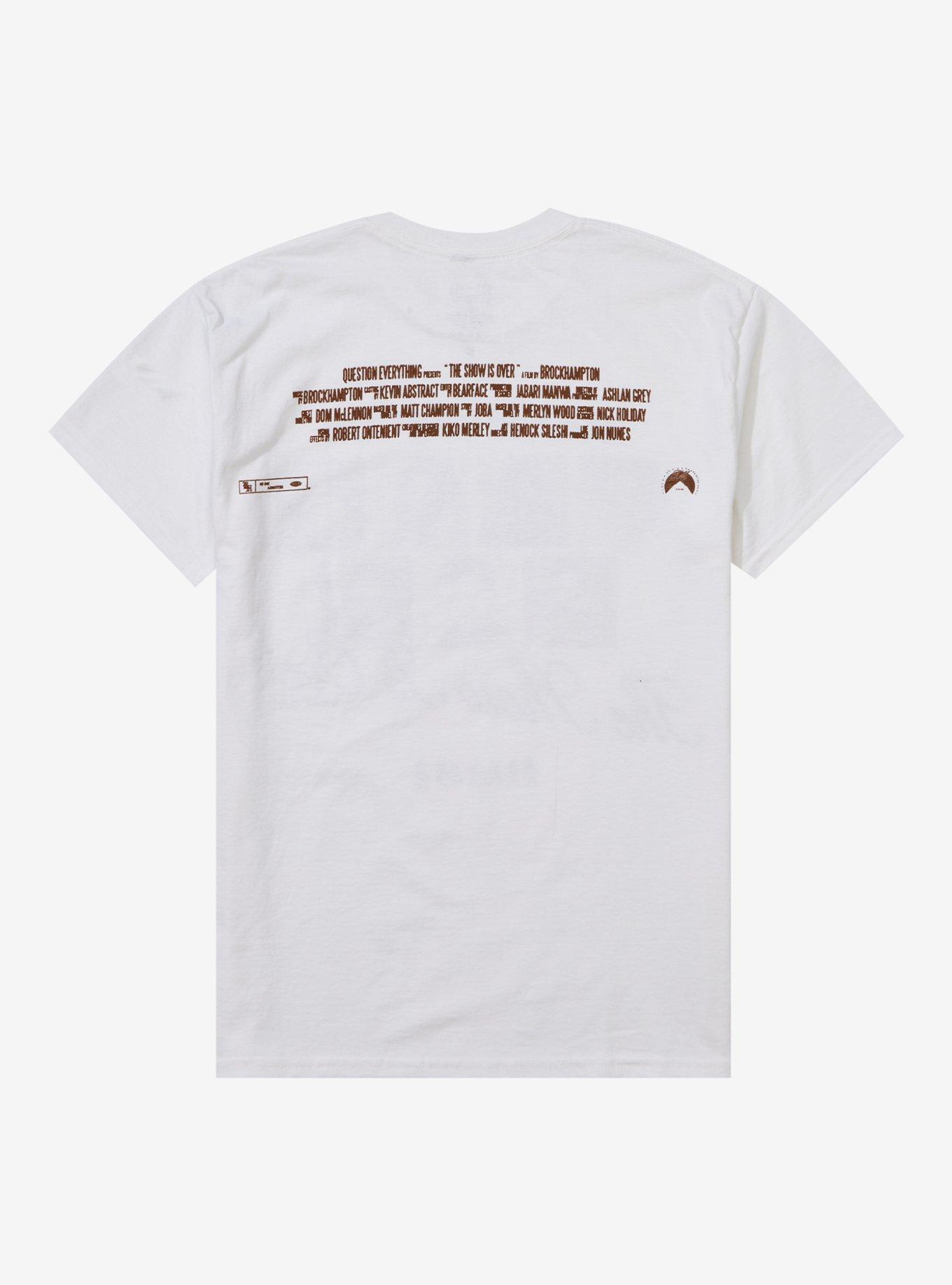 Brockhampton Show Over T-Shirt, BRIGHT WHITE, alternate