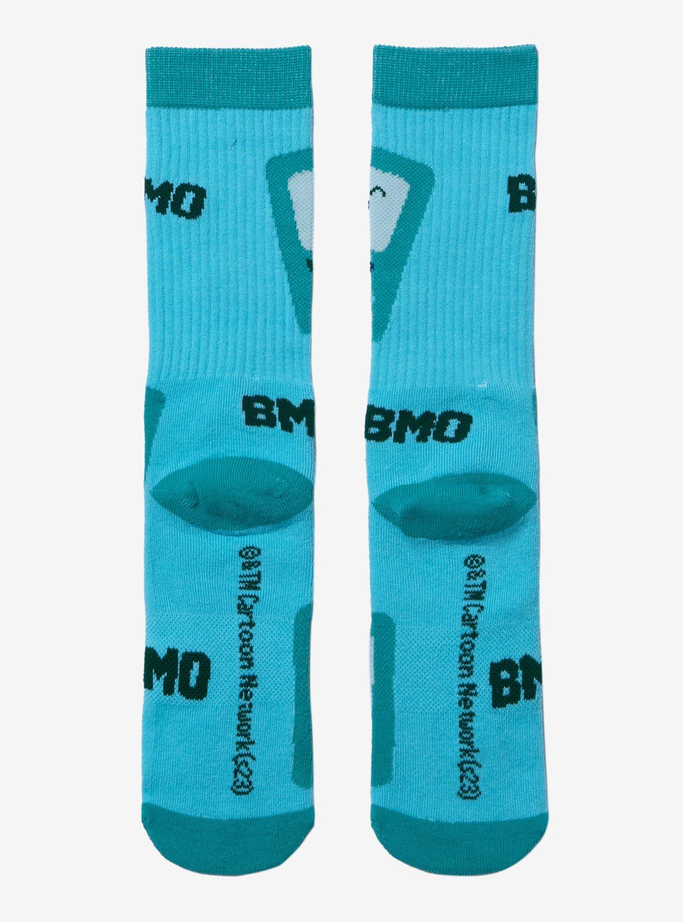 Adventure Time BMO Crew Socks, , alternate