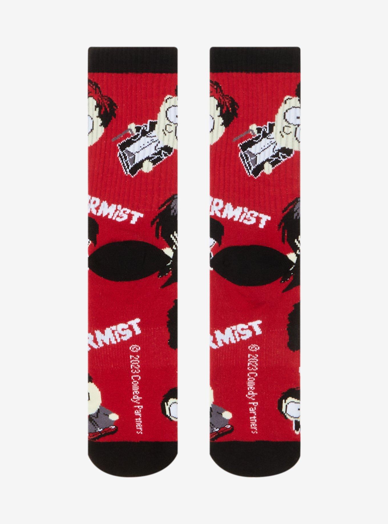South Park Goth Kids Meme Crew Socks, , alternate