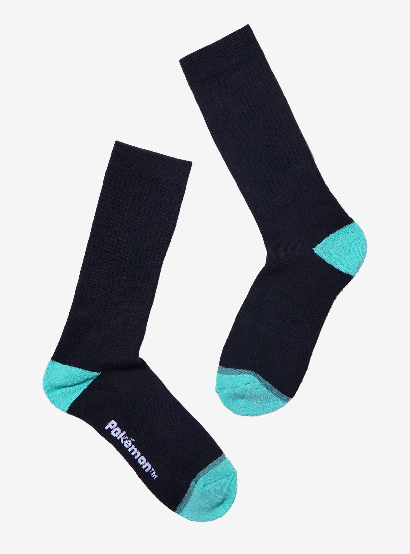 Pokemon Bulbasaur Crew Socks, , alternate