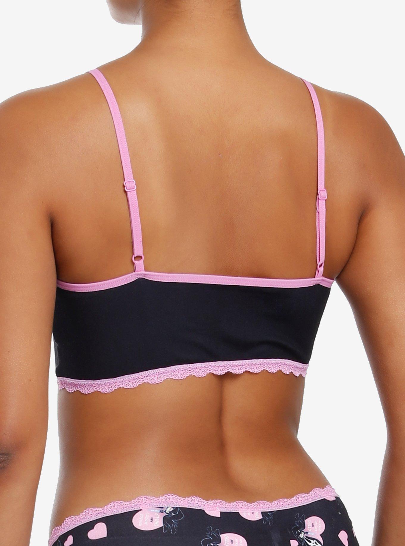 Scream Ghost Face Horror Movies & Chill Bralette, MULTI, alternate
