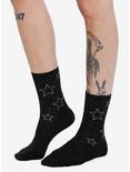Star Rhinestone Ankle Socks, , alternate