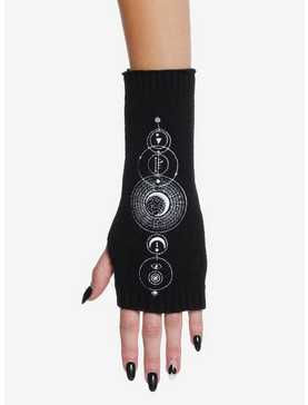 Celestial Moon Phase Arm Warmers, , hi-res