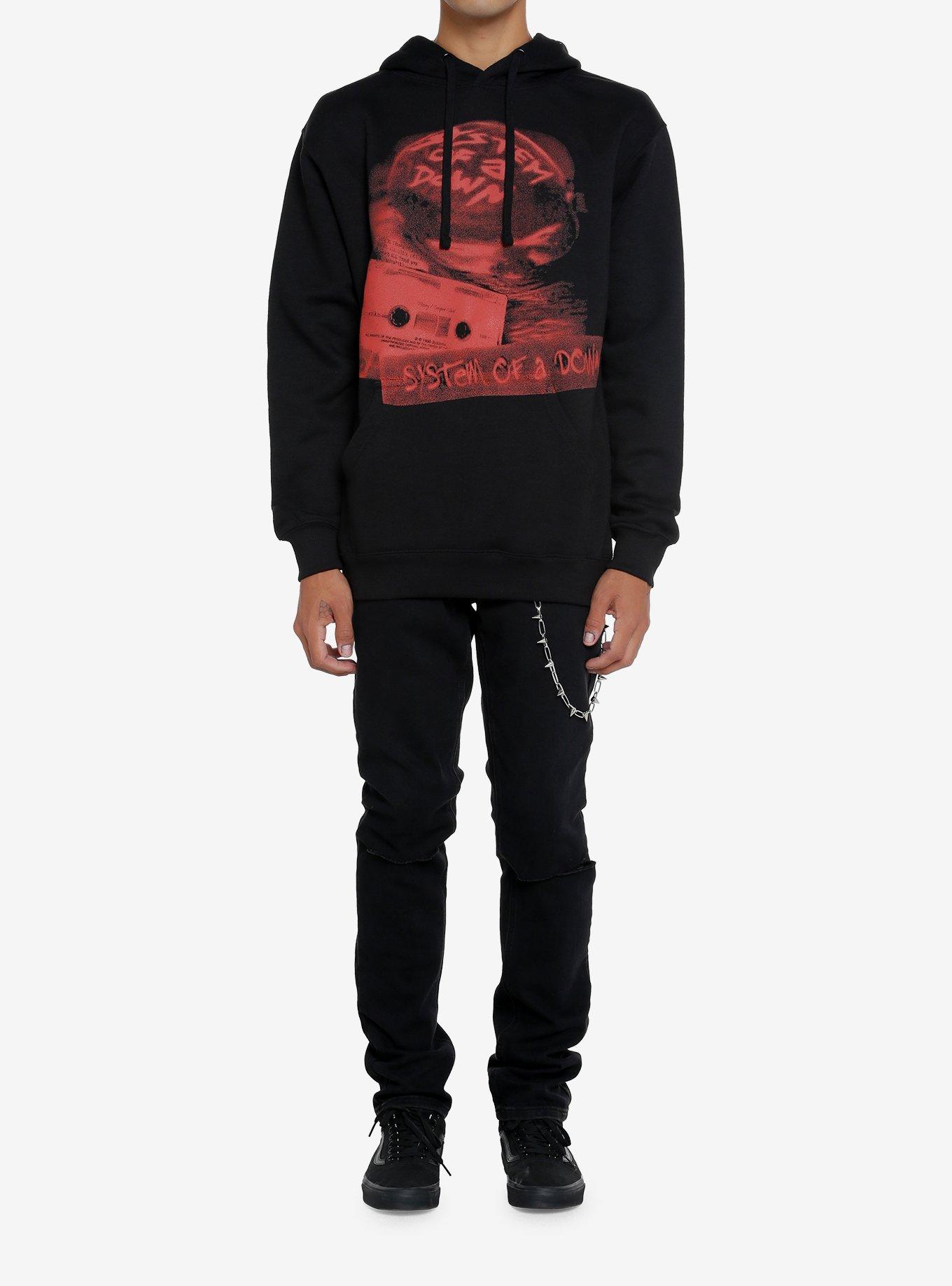 System Of A Down Mixtape Hoodie, BLACK, alternate