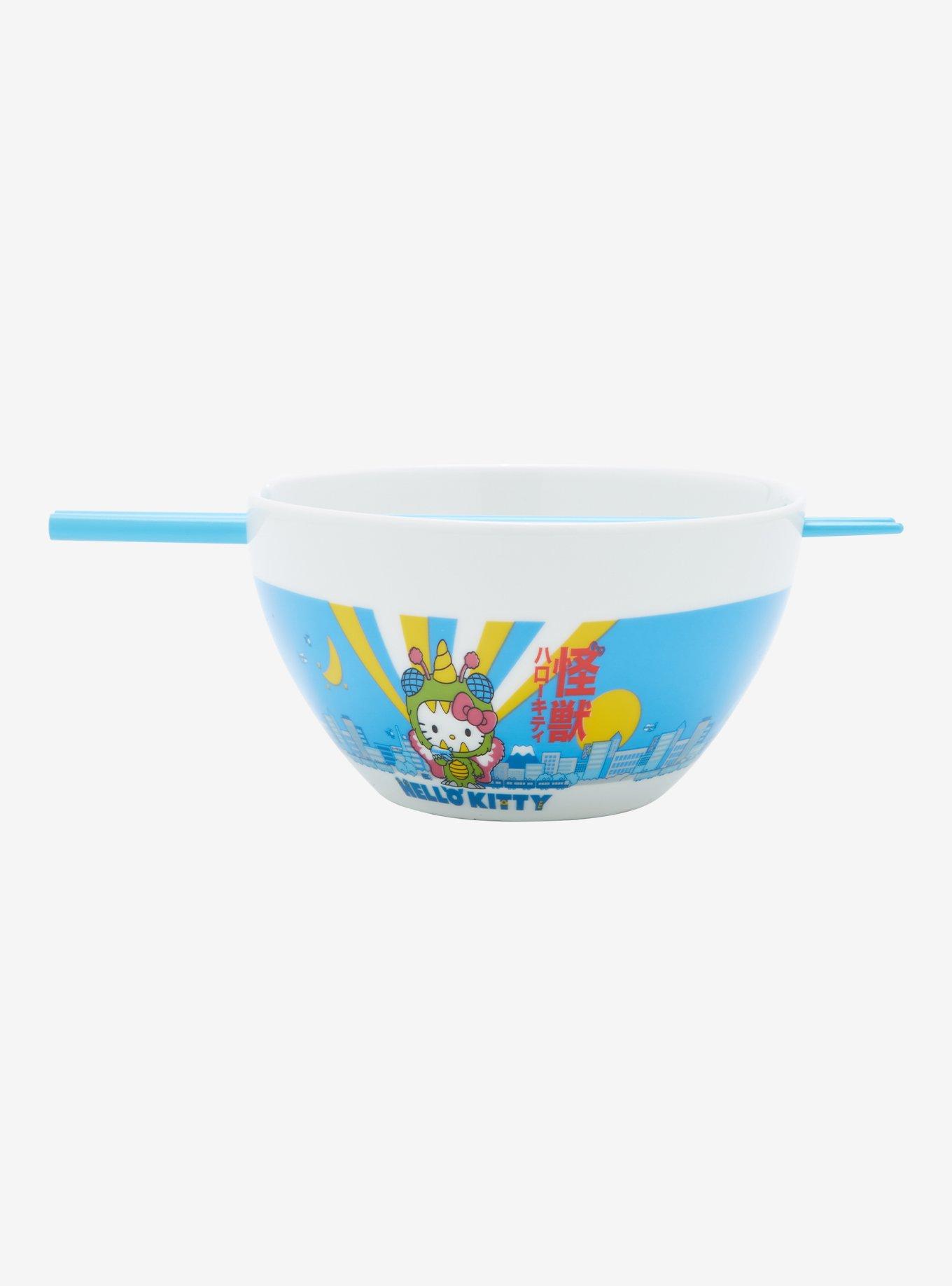 Hello Kitty Kaiju Ramen Bowl With Chopsticks, , alternate