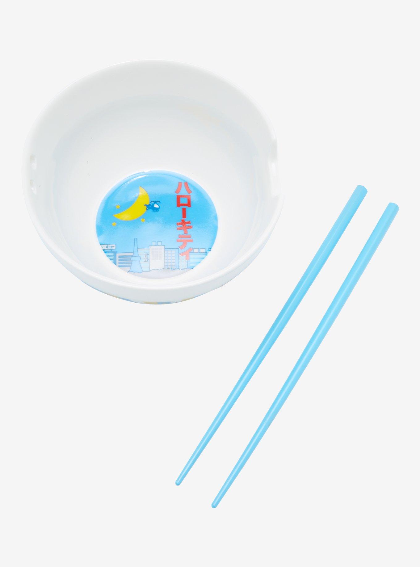 Hello Kitty Kaiju Ramen Bowl With Chopsticks, , alternate