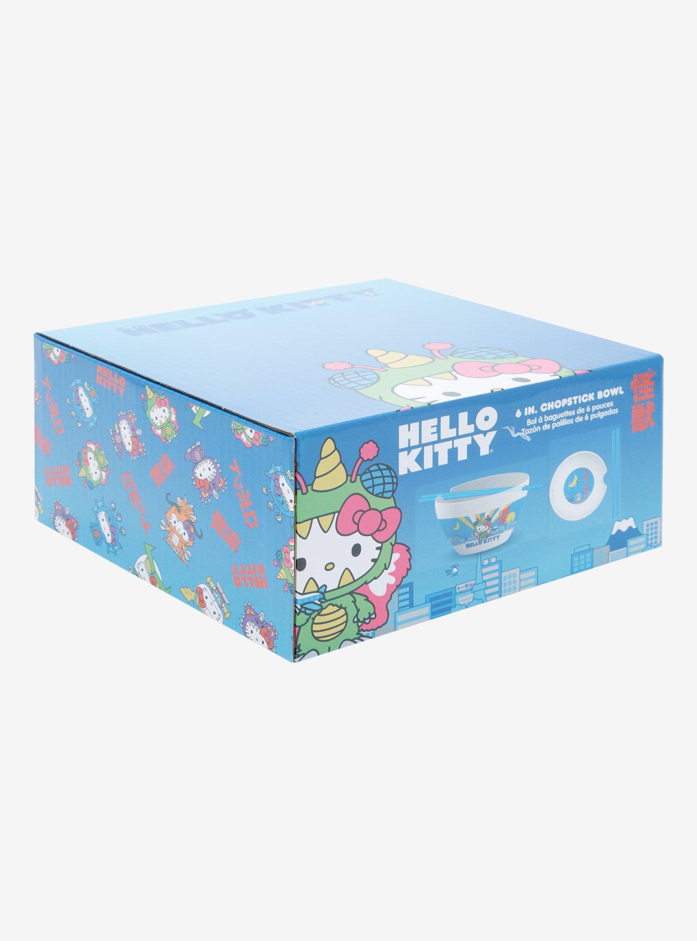 Hello Kitty Kaiju Ramen Bowl With Chopsticks, , alternate